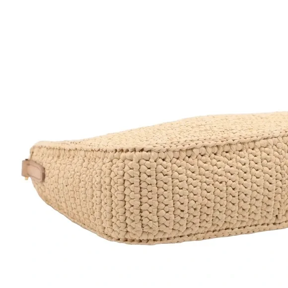 Prada Re-Edition 2005 Shoulder Bag Raffia Small Neutral - Picture 6 of 14